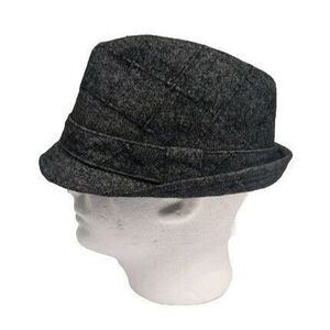 Angela & William Fedora Hat Small Wool Blend Gray / Grey Unisex S